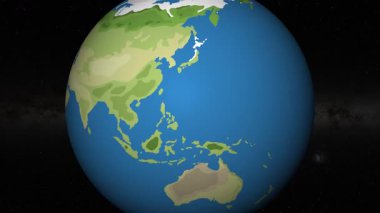 Canlandırılmış Dünya, Mumbai, Hindistan 'a yakınlaşıyor.