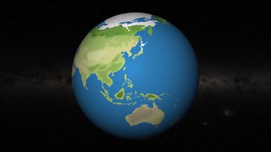 Seul 'un Dünya' ya yakın çekim görüntüleri.