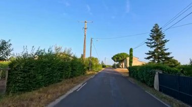 Üzüm bağlarında huzurlu bir yolculuk