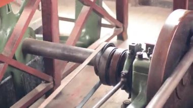 Sovereign Hill 'de hareket halinde olan vites kolları.