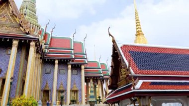 Canlı Bangkok, Tayland 'daki İkonik Tapınak mimarisi