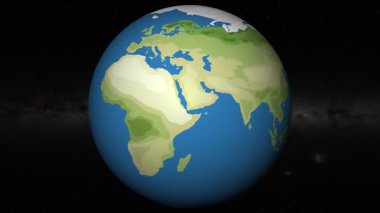 Uzaydan Roma, İtalya 'ya büyüt