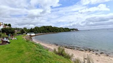 İskoçya, Fife 'da sakin bir sahil sahnesi