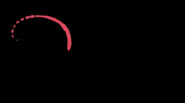 Hareketli dinamik şekiller ve renkler