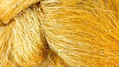 İpek dokuma ve hazırlık Khao Yai, Tayland