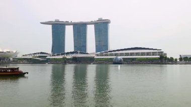 Marina Körfezi 'nden geçen bir teknenin zaman aşımı