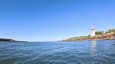 Gold Coast 'ta deniz feneri ve deniz manzarası