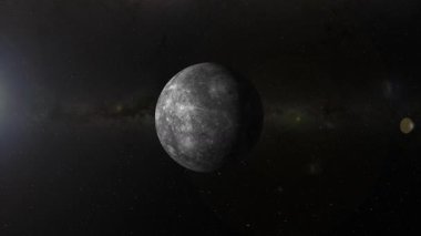 Kozmosta dönen Merkür 'ün zamanı