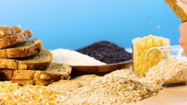 Ekranda tahıl ve tahıl çeşitliliği