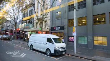 City life and architecture from a tram perspective