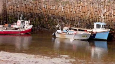 Yakınlarda uçan bir martıyla rıhtıma yanaşmışlar.