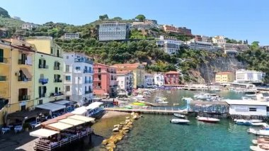 Scenic view of Marina Grande's vibrant waterfront