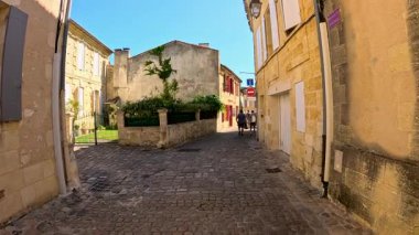 Çekici yürüyüş Bordeaux sokaklarında