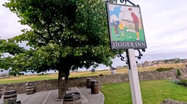 İskoçya 'daki Jigger Inn' de huzurlu bir manzara.