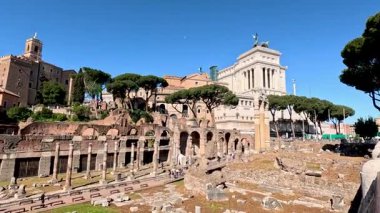 Historic site with ancient buildings and ruins