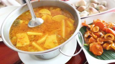 Delicious seafood dishes served in Krabi, Thailand