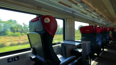 Milano 'daki bir trenden manzara