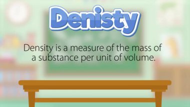 Görsel karşılaştırmalarla yoğunluğu açıklayan animasyon