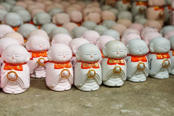 Shinto Small Monk Figurines — Stock Photo, Image