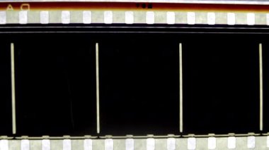 Universal leader cinema countdown intro with glitches and scratches