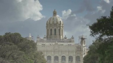 A timelapse of revolution museum in havana, cuba