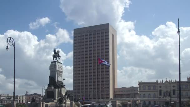 Zeitraffer Des Havana General Hospital Kuba — Stockvideo