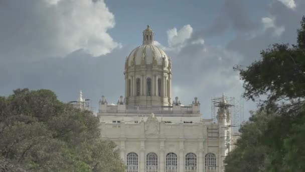 Een Tijdspanne Van Revolutie Museum Havana Cuba — Stockvideo