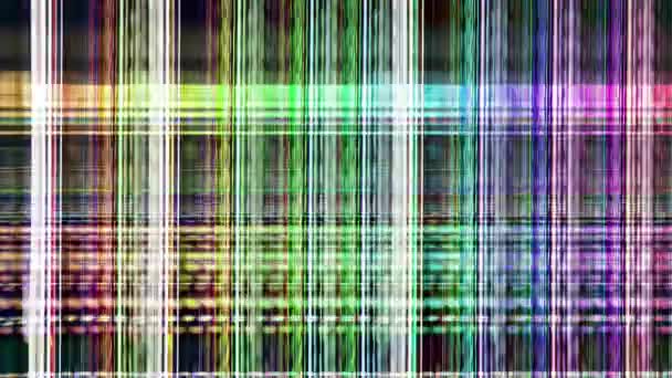 Abstrakcyjne Wzory Ruchu Świetlnego Wykonane Kolorowych Świateł Diod Led — Wideo stockowe