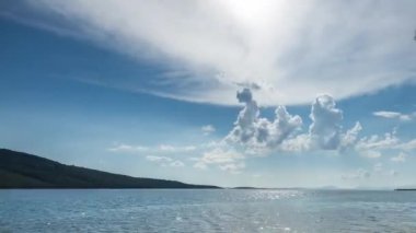 Yunanca igoumenitsa yakınlarında güzel bir sahil.
