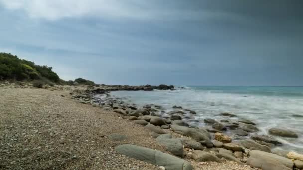 Beautiful Beach Igoumenitsa Greece — Stock Video