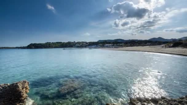 Timelapse Joli Paysage Marin Île Zakynthos Grèce — Video