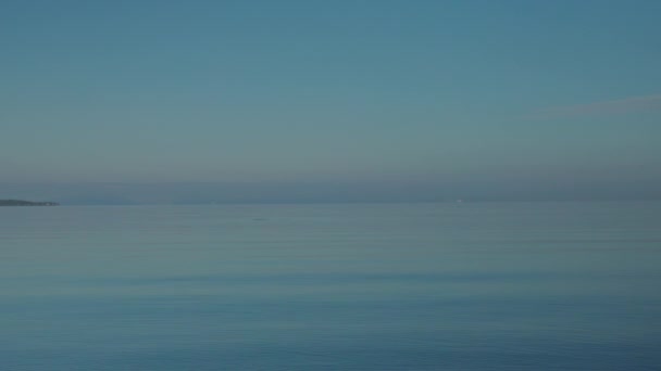 Тимелапс Спокійного Морського Плавця Острова Закінтос — стокове відео