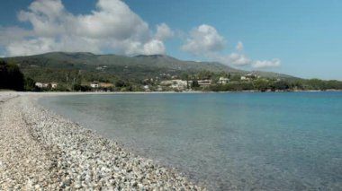 Korfu 'da Avlaki plajı, Yunanistan