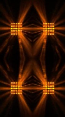 soyut diskobol ve parti ışıkları dikey