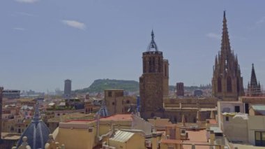 Barselona Katedrali Şehrin Gotik Mahallesi