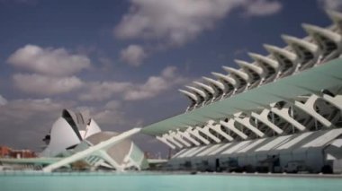 Valencia, İspanya 'daki Sanat ve Bilim Şehri.