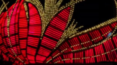 ve gece las vegas neon ışıkları