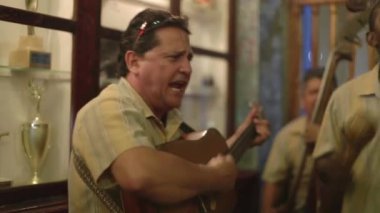 Havana 'da harika bir Küba grubu sahne aldı.