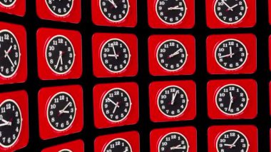 Örneksel saat zamanlayıcısının ızgara desenli makrosu