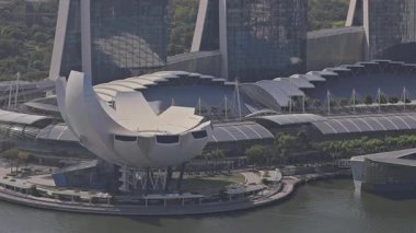 SINGAPORE - 5 Mart 2025: Singapur Merkezi İş Bölgesi Ufuk Çizgisi 