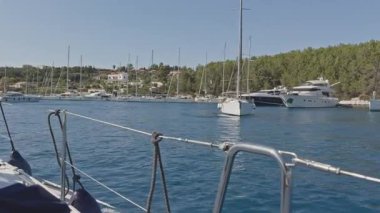 Solda, Yunanistan 'da bir yattan manzara