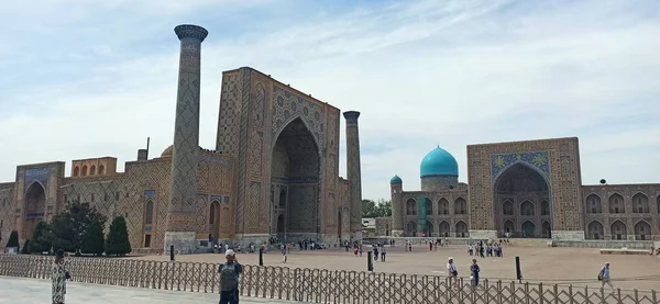 Узбекистані Старовинна Шовкова Дорога Історія — стокове фото