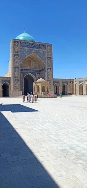 Uzbekistánu Starožitná Hedvábná Cesta Historie — Stock fotografie