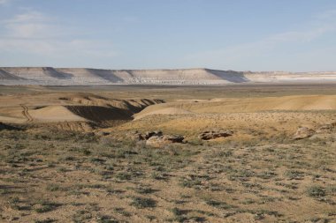 Kazhakistan 'da Mangystau güzel ve vahşi bir yerdir.