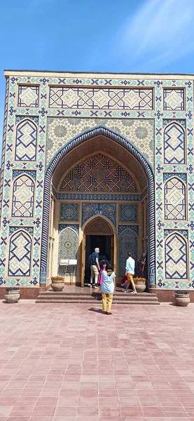 Uzbekistánu Starožitná Hedvábná Cesta Historie — Stock fotografie