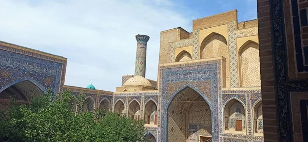 Узбекистані Старовинна Шовкова Дорога Історія — стокове фото