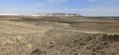 Kazhakistan 'da Mangystau güzel ve vahşi bir yerdir.