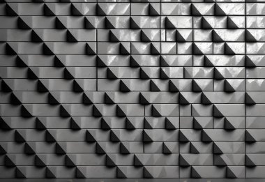 Soyut modern küp arkaplanının 3 boyutlu canlandırması