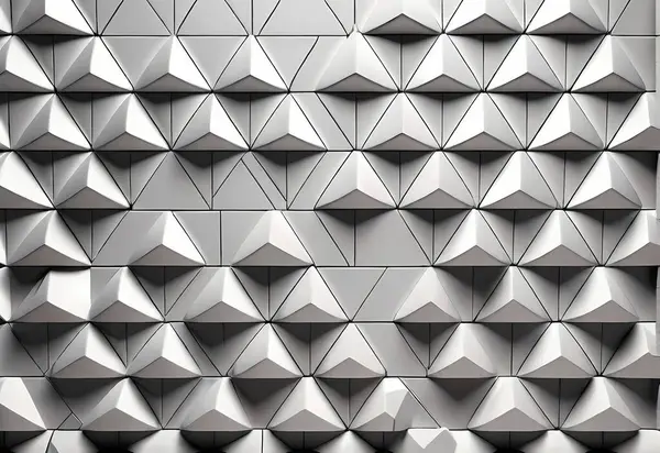 soyut siyah ve beyaz geometrik şekil