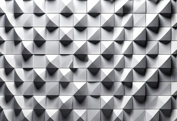 siyah beyaz soyut geometrik mozaik arkaplan